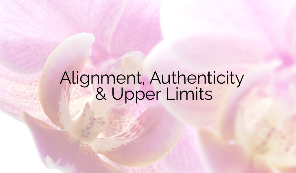 Authenticity, Alignment & Upper Limits (VIDEO)
